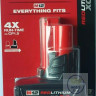 2 БАТАРЕЇ 6 АМ/ГОД Milwaukee M12 REDLITHIUM XC 6.0 AH Battery (ОРИГІНАЛ) 