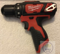 ДРИЛЬ Milwaukee M12 12V 12 Volt 3/8” 2 Speed Drill Driver (Bare Tool)