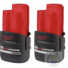 2 БАТАРЕЇ 2,5 АМ/ГОД Milwaukee M12 REDLITHIUM XC 2.5 AH Battery (ОРИГІНАЛ) 